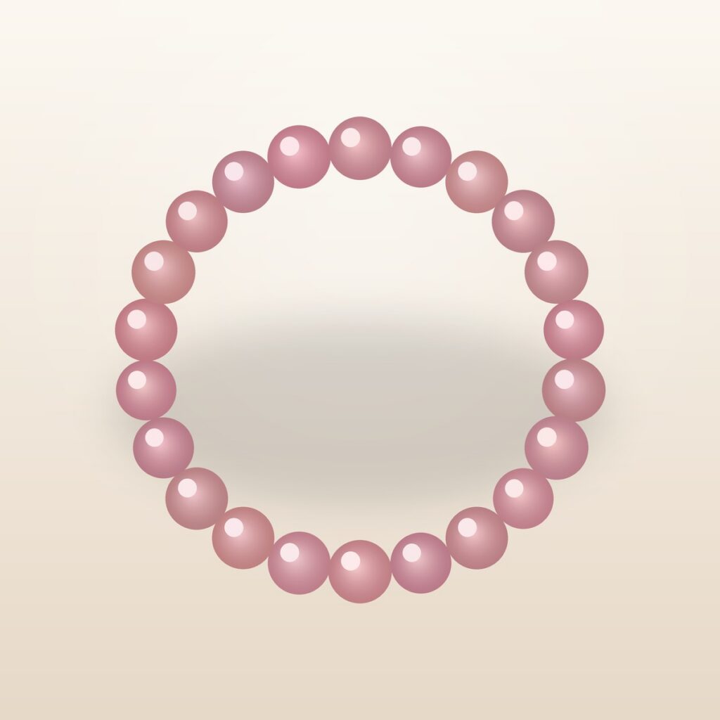 Rose Quartz Faceted Bracelet
